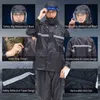 Qian ciclismo capas de chuva da motocicleta das mulheres terno jaqueta de chuva calças polícia poncho à prova dwaterproof água jaqueta de chuva dos homens proteção rainwear64422119867