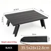 Camp Furniture Mini Portable Camping Table Aluminum Alloy Foldable Desk Picnic Barbecue Ultra Light Outdoor Accessories