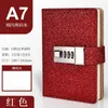 Kawaii A7 Glitter Diary Notebook z Notatnikiem Passeri