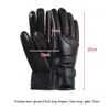 Guantes de ciclismo Hombres calentados Recargable USB Calentador de manos Calefacción eléctrica Invierno Térmico Pantalla táctil Bicicleta A prueba de viento L221024