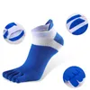 Men's Socks 5Pairs lot Summer Men Cotton Five-finger Male short High Quality 221027