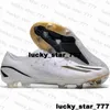 X Speedportal FG Firm Ground Soccer Cleats Bootball Boots Size 12 Soccer Shoes 46 Eur 46 US 12 Mens Sneakers Botas de Futbol Laceless US12 X-Speedportal Golden Crampons