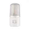 Veilleuses US Plug LED lumière murale lampe de chevet 3W 110V 4 LED économie d'énergie maison chambre d'urgence