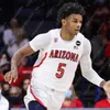 Basketbalshirts Arizona Wildcats Basketbalshirt Bennedict Mathurin Azuolas Tubelis Christian Koloko Kerr Kriisa Justin Kier Oumar Ballo Dalen Terry