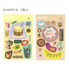 Gift Wrap Cool Case Decorative Stickers Scrapbooking Supplies Cute Junk Journal Sticker Maker Diary Hobby DIY Stationery Craft