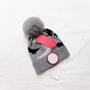 Bambini Dinosauro Cappelli lavorati a maglia Lettera di moda Pompon Berretti Ragazzi Ragazze Pom Pom Cappellini con teschio Cofano per bambini CANADA Designer Maglieria B1451872