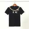 2022 Mode T-shirts för män Svart Vit designer High-end lyx män Casual Topp Kortärmad M-3XL #119