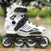 Skridskor professionella inline hastighetskor hockey roller sneakers s kvinnor män för vuxna åker skridskor l221014