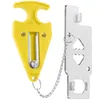 Verrouillage de porte L verrouillage portable Home Security Travel Locker Latch Traveling Extra Lockdown pour une sécurité supplémentaire et une confidentialité El C Wholesale