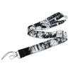 Keychains Lanyards Chainsaw Man Cat Neck Strap For Key Id Card Gym Cell Phone Usb Badge Holder Rope Pendant Chain Gift Chains Drop D Smtri