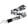 Schlüsselanhänger Lanyards Kettensägenmann Katze Umhängeband für Schlüssel-ID-Karte Fitnessstudio Handy USB-Abzeichenhalter Seil Anhänger Kette Geschenkketten Drop D Smtri