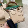 デザイナーBagbagdiana Bamboo Toteバッグハンドバッグクロスボディショップクラッチ財布高品質のキャンバス本革のショルダーバッグクラシックレタープリント