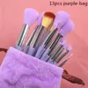 Neues Make-up-Pinsel-Set, professioneller, weicher, tragbarer Pinsel für bunte Kosmetik, Puder, Lidschatten, Rouge, Make-up-Werkzeug mit Tasche