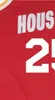 Gestikt Vintage #25 Robert Horry r College Basketball Jersey op maat elke naam nummer jersey