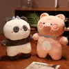 40CM Schöne Schwein Panda Frosch Kaninchen Plüsch Spielzeug Cartoon Tier Puppen Gefüllte Weiche Kawaii Kissen Schönes Geschenk für Kinder mädchen