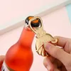 50pcs rec￩m -nascidos Batismo Partem Festa Criativa Criativo Carria￧￣o de Ouro abridor de garrafa de ouro Solid Metal Metal Favors de cerveja de carrinho de beb￪