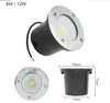 Waterproof Led Light Garden Underground Lamps 3W 5W 7W9W DC12V IP68 Outdoor Buried Garden Path Spot Recessed Lnground Lighting 85-265V