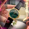 Rosso blu quadrante verde ape skeleotn orologio al quarzo 38mm business svizzera highend lusso vera pelle donna uomo elegante orologio da polso montre de luxe regali