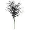 Decoratieve bloemen Simulatie Zwart eucalyptus blad nep bloem kunstmatige planten gras tuin bruidstafel decors veranda varens eenvoudig huis