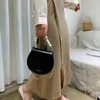 Sacos de noite 2023 moda feminina pu couro pérola bolsa elegante feminino sólido bolsas de compras bolsa de ombro cruz corpo para meninas