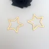 Pendant Necklaces 24MM 95Pcs/Pack Star Shape KC Gold Jewellery Alloy Charms Jewelry Pendants