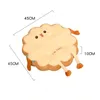 40-45 cm Schöner Toast Plüschkissen Kawaii Brot Plüschkissen gefüllt bequeme Kissenpuppen Mädchen Schlafspielzeug