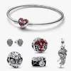 Spinnen-Anhänger-Charm-Armband zum Selbermachen, passend für Pandora-Stil, Ohrringe, Armreif, Perlen, Designer-Schmuck