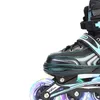 Schlittschuhe Kinder Mädchen Jungen Rollschuh Einstellbar Inline Vier PU Beleuchtung Räder Gute Qualität Skating Rollen Turnschuhe L221014