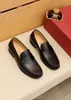 Merk Casual Shoes F Heren Casual Leather Business Heren Office Toe schoenen Maat 38-44