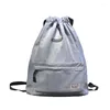 Sacs de plein air cordon sac de sport portable épaissir ceinture équitation sac à dos chaussures de sport vêtements scolaires sacs à dos