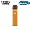 QK Ecigarettes Puff Pods 4000 Disposable Vape Tastefog 12ml Rechargeable 2% Grand Manufacturer Direct Sale Fast Deliver Shenzhen Zinvan Technology