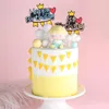 Festive Supplies Wundervoller handgeschriebener Happy Birthday-Kuchenaufsatz mit Zahlen „0–9“, Cupcake-Babyparty, Geschenk für Party-Dessert-Dekoration