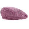 Berretti Berretto da donna in cotone Berretti all'uncinetto Cappello a cuffia slouchy Fatto a mano Ritaglio in maglia Estivo Cappellino con teschio floreale Colore opzionale