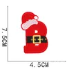 Fashion Accessories Christmas wind letter patch with snowman Embroidery Patches Iron on Patches for Clothing Lovers Jackets Applique Decoration