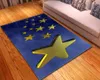 Teppiche im europäischen Stil, Stern-Wohnzimmerteppich, Schlafzimmer, Esszimmerteppiche und Universum für den Heim- und Kinderbereich