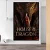House of the Dragon Movie Paintings Season 1 Affiche 2022 Nouvelle s￩rie t￩l￩vis￩e Canvas Imprimez Mur Art Home Decor Canvas Peinture Cadre sans cadre