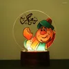 Strings Muslim Ramadan Festival Decorations Night Light Table Ornament Eid Mubarak Decoratie Holiday Fairy Slaapkamer Decor