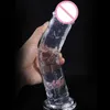 Sex toys masager Massager sexy tore men for women 6 Size Jelly Realistic Penis Suction Cup Dildo Big Dick Female Masturbator Clitoral EI9H