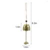 Christmas Decorations Copper Yard Wind Chimes Outdoor Hanging Small Bell Durable Vintage Metal Creative Dragon Pendant