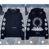 Mens Luxury Heart Classic Jackets Sweatshirts Fashion Chromes Designer Hoodies Ch Zipper Hooded Sweater Cross Pullover Sanskrit Hoodie Leix96HHA96HHA