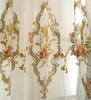 Zasłonę niestandardowy luksusowy luksusowy styl europejski flanelowe szwy zaciemniające zasłony do życia w jadalni sypialnia dekoracje okienne