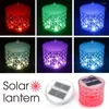 Portable Lanterns Emergency Solar Inflatable Tent Light Three Mode For Garden Camping Folding Waterproof LED