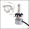 Autokoplampen 2 stks H7 auto LED koplamp Adapters Bas BB houders voor E60 E61 VW MK6 Nissan Qashqai Lamp A3 Drop Delivery 2022 Mobil Dhmwy