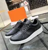 Luxury design men's freestyle sports shoes orange rubber sole goat skin comfortable low-top skateboard walking EU 38-46