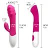 Articoli di bellezza G Spot Vibratore AV Wand Massager Dildo impermeabile Clitoride Forte stimolatore Masturbazione Ricarica USB Giocattoli sexy per adulti per donna