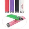 Evotwist II 1600mAh Damporator Pen Ecpow Voorverwarming Vape Pen Batterij Verstelbare spanningsfabriek Groothandel met Micro USB -laderkabel