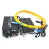 Equipment Fiber Optic Equipment 2 Channels Audio Over Media Converters Singlmode Up 20Km Multimode 500m For Broadcasting Intercom System