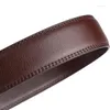 Ceintures en cuir véritable ceinture hommes 2022 marque de mode Cowboy femme ceinture avec boucle pas de trous femmes noir marron Cummerband