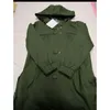 Kvinnors dike rockar kvinnor vindbrytare 2022Female Autumn Korean stor storlek Fashion Mid-L￤ngd Casual Army Green Hooded Unique Coat