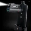 Telescopio Mini visione notturna monoculare potente multifunzione con strumento ottico tascabile con lente per telefono leggero